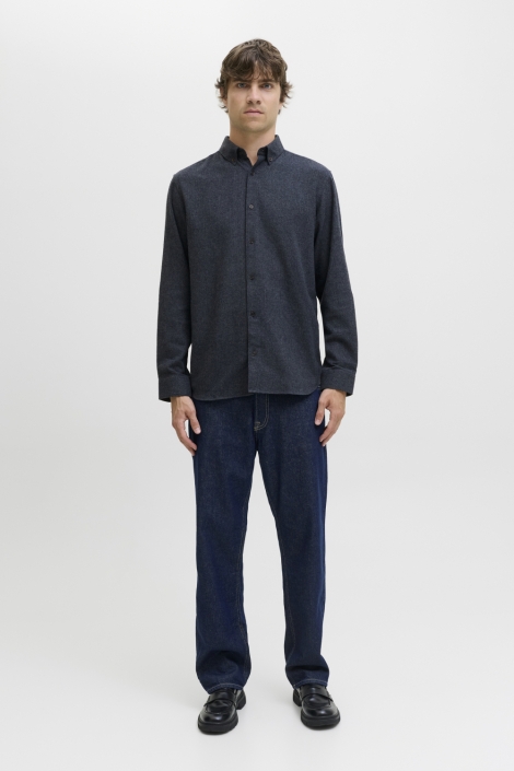 JJ Rebel jrebike melange shirt ls sn